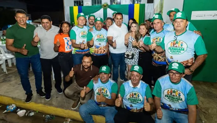 Georgiano Neto com dezenas de apoiadores em encontro comunitário